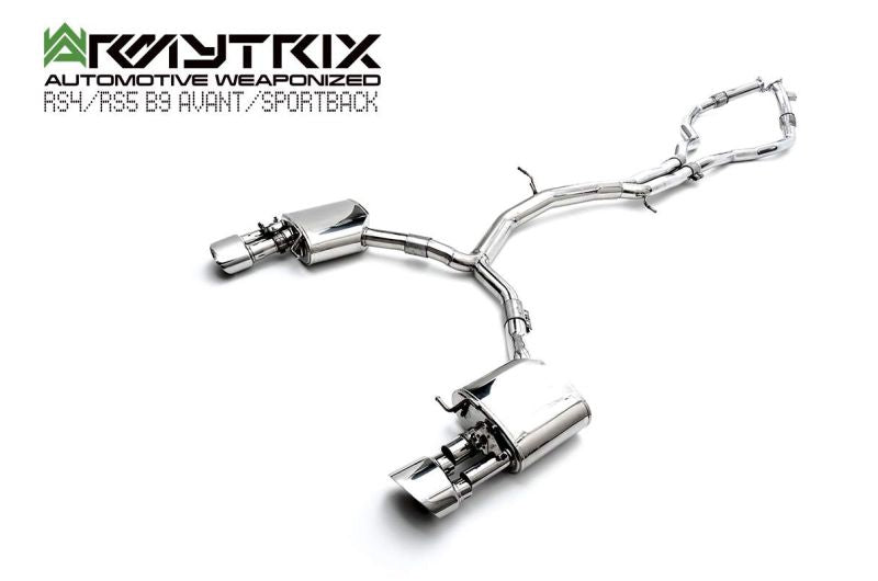 Armytrix Stainless Steel Valvetronic Cat Back Exhaust System (OE Valve Control) Audi RS4/RS5 B9 Sportback/Wagon AWD 19+
