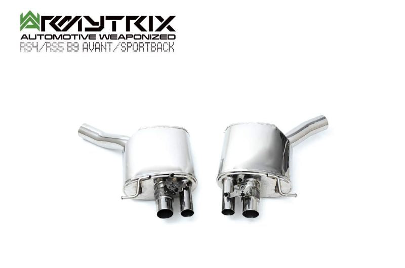 Armytrix Stainless Steel Valvetronic Cat Back Exhaust System (OE Valve Control) Audi RS4/RS5 B9 Sportback/Wagon AWD 19+