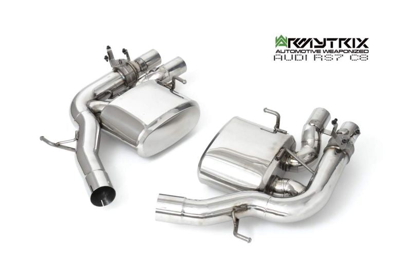 Armytrix Stainless Steel Valvetronic Cat Back Exhaust System Audi RS6/RS7 C8 19+
