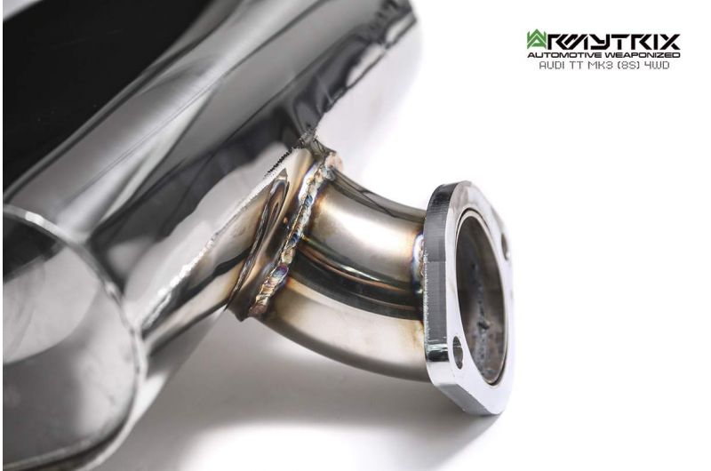 Armytrix Stainless Steel Valvetronic Cat Back Exhaust System Audi TT 8S AWD 14+