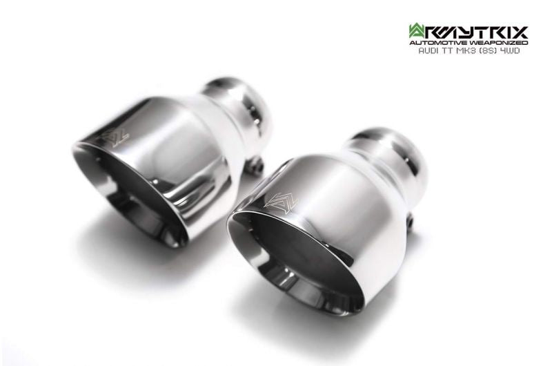 Armytrix Stainless Steel Valvetronic Cat Back Exhaust System Audi TT 8S AWD 14+