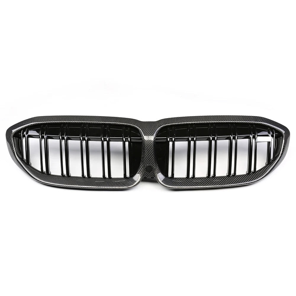 BMW 3 Series G20 (19 - 22) Front Grille Dual Slats Carbon Fibre