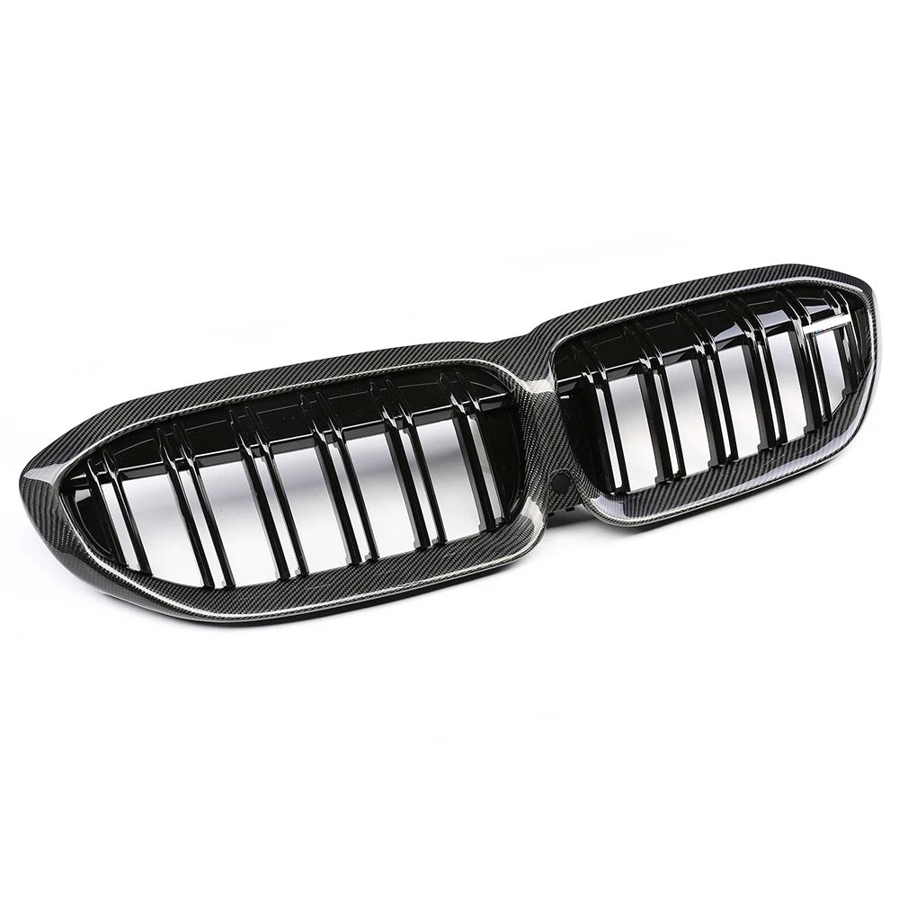 BMW 3 Series G20 (19 - 22) Front Grille Dual Slats Carbon Fibre