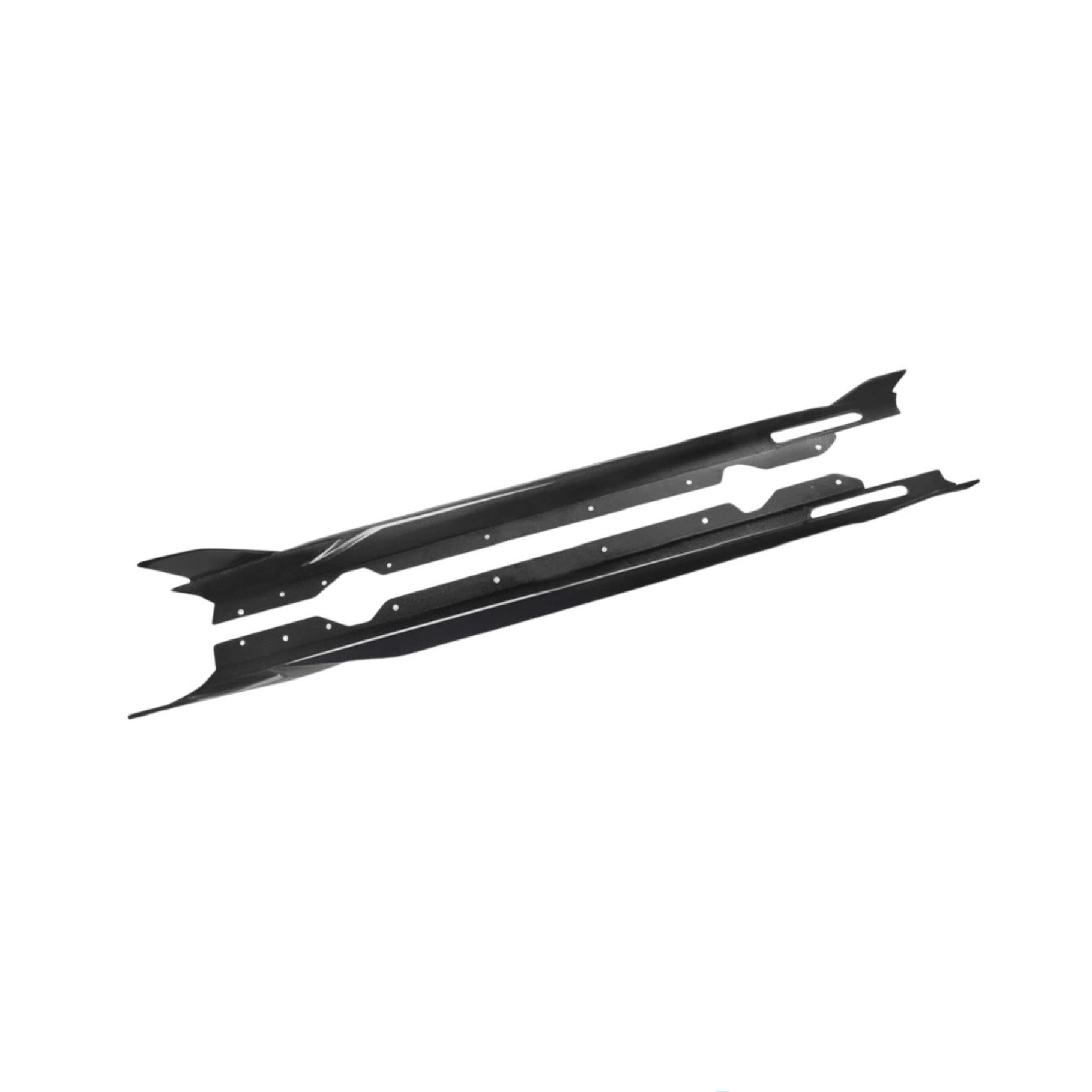 BMW 4 Series Carbon Fibre Side Skirts V2 G22 G23 (20 - 23)