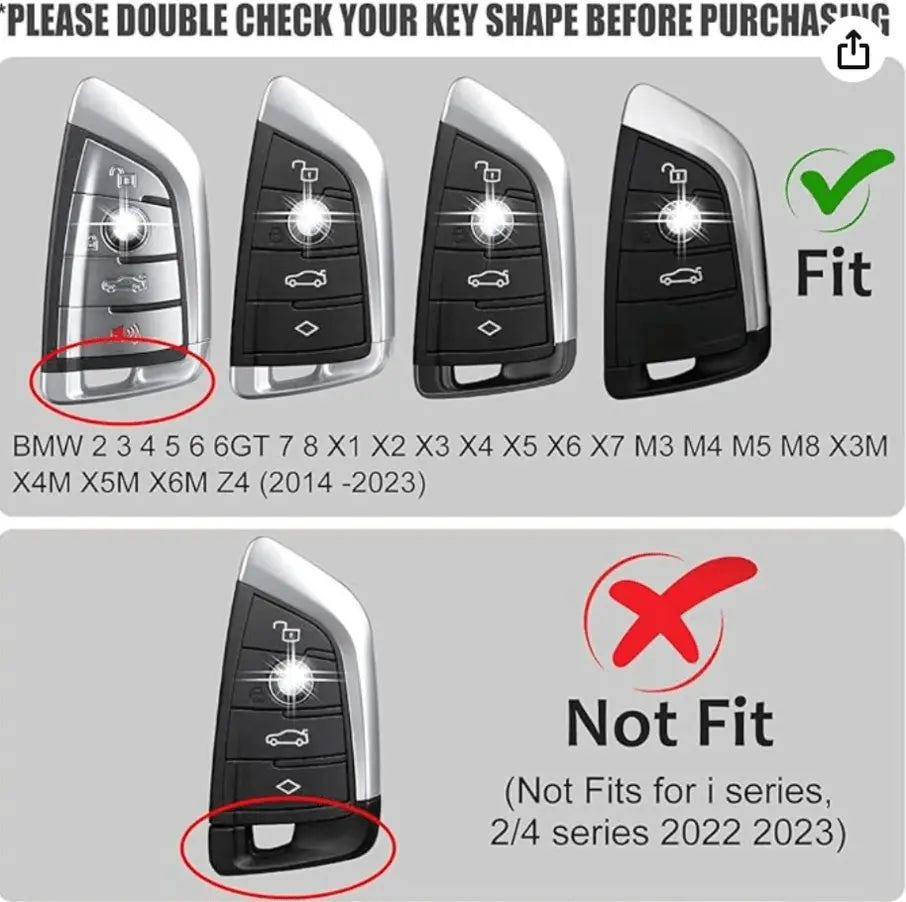 BMW Key Cover - Carbon Fiber - B Type
