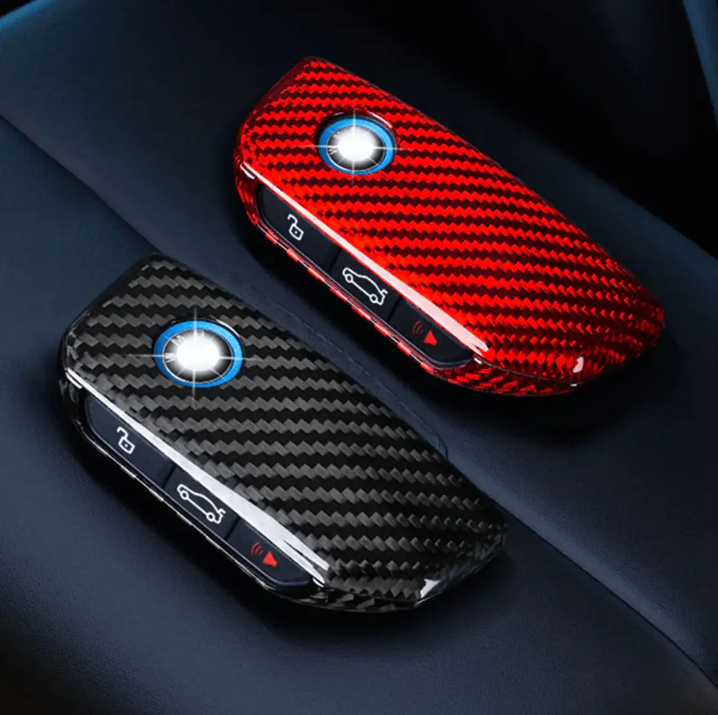BMW Key Cover - Carbon Fiber - D Type