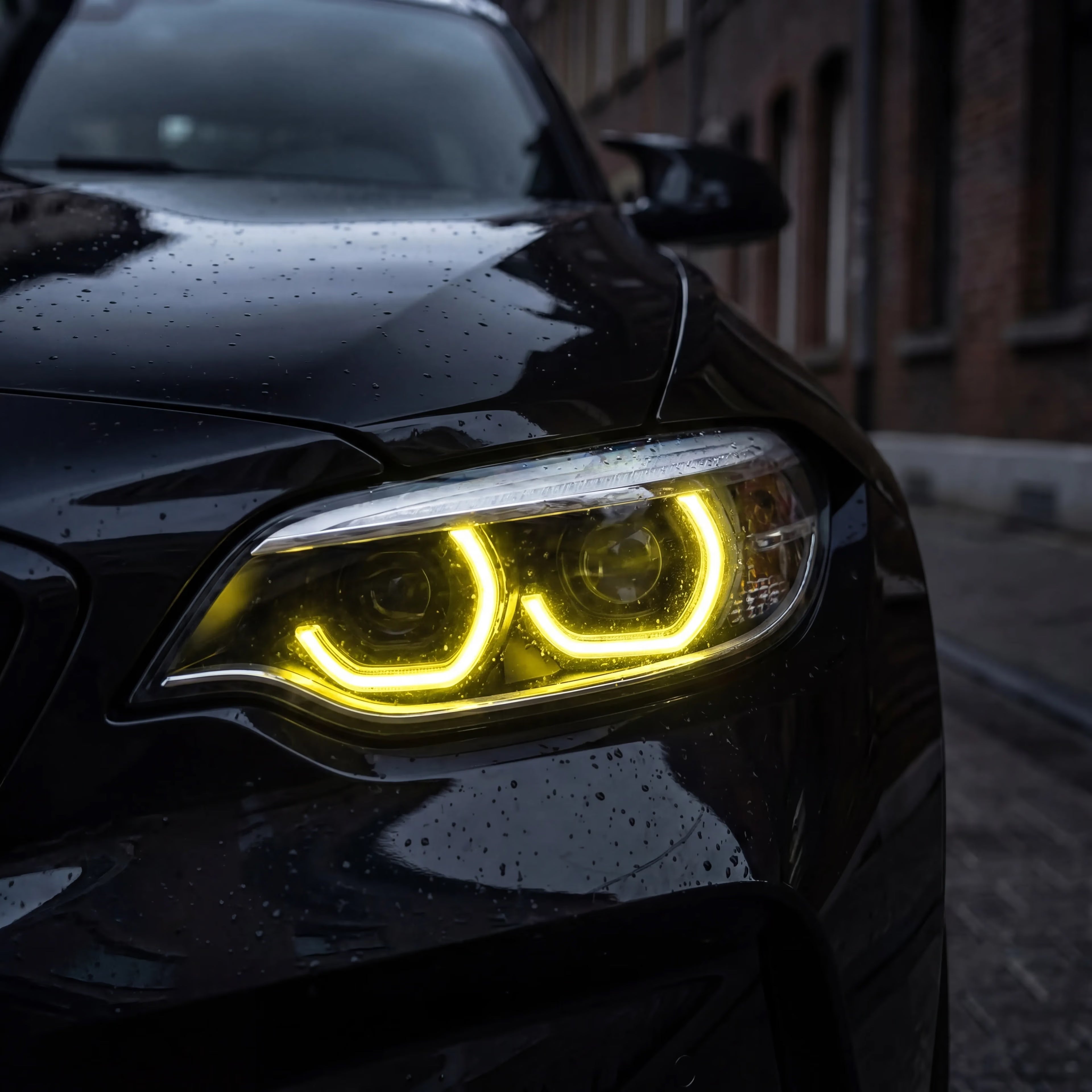 BMW F87 M2 F22 2 SERIES CSL YELLOW DRL KIT