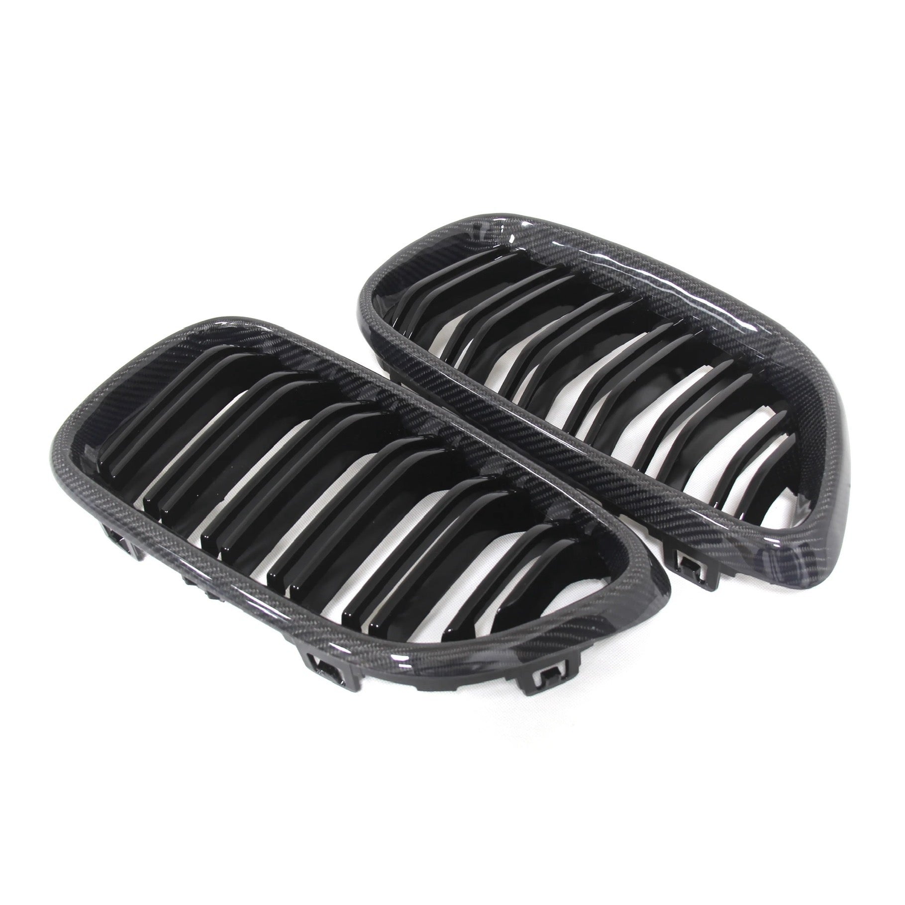 BMW F30 3 Series Carbon Fibre Front Grille Dual Slat