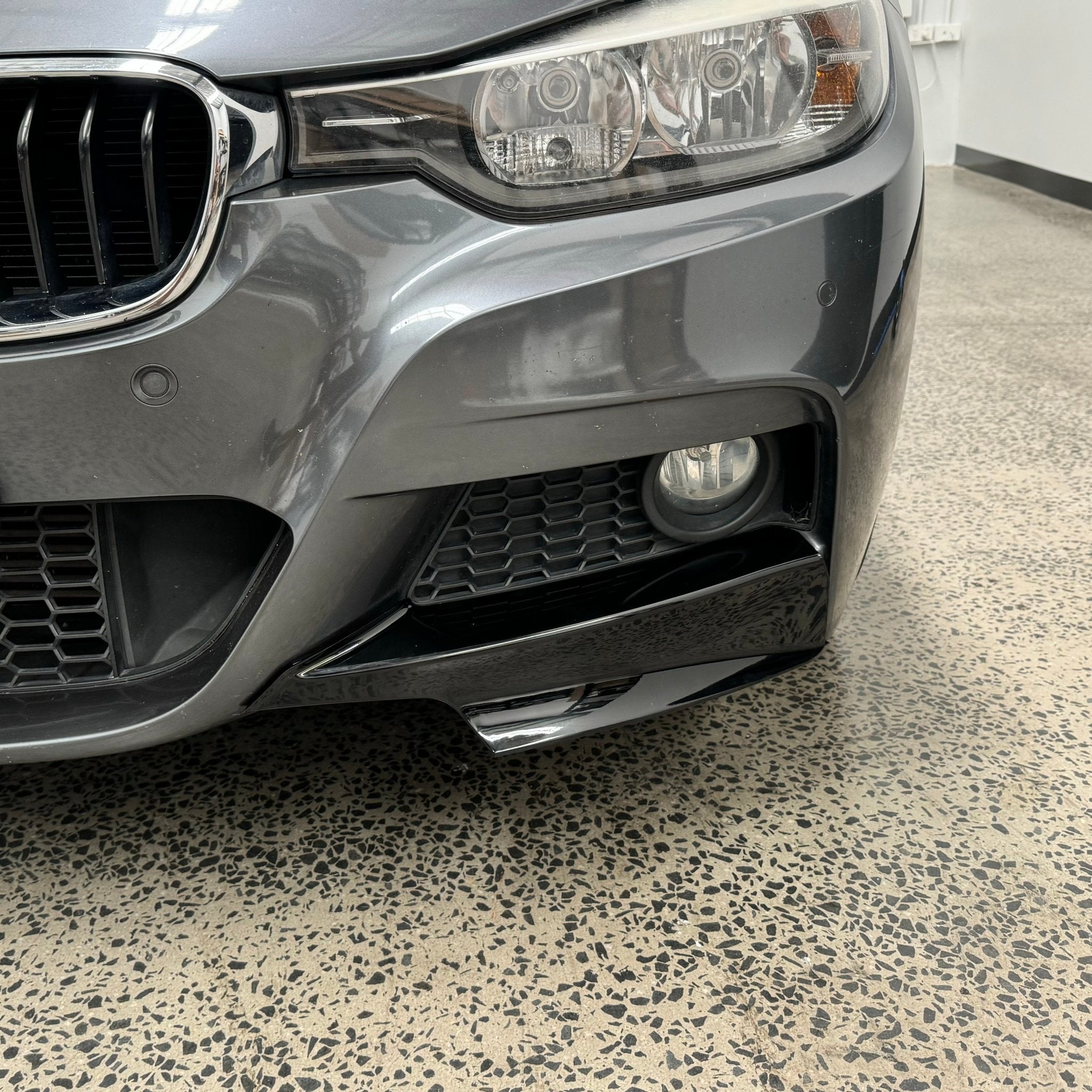 BMW F30 3 SERIES M SPORT Front Bumper Splitter Additions (12 - 18)