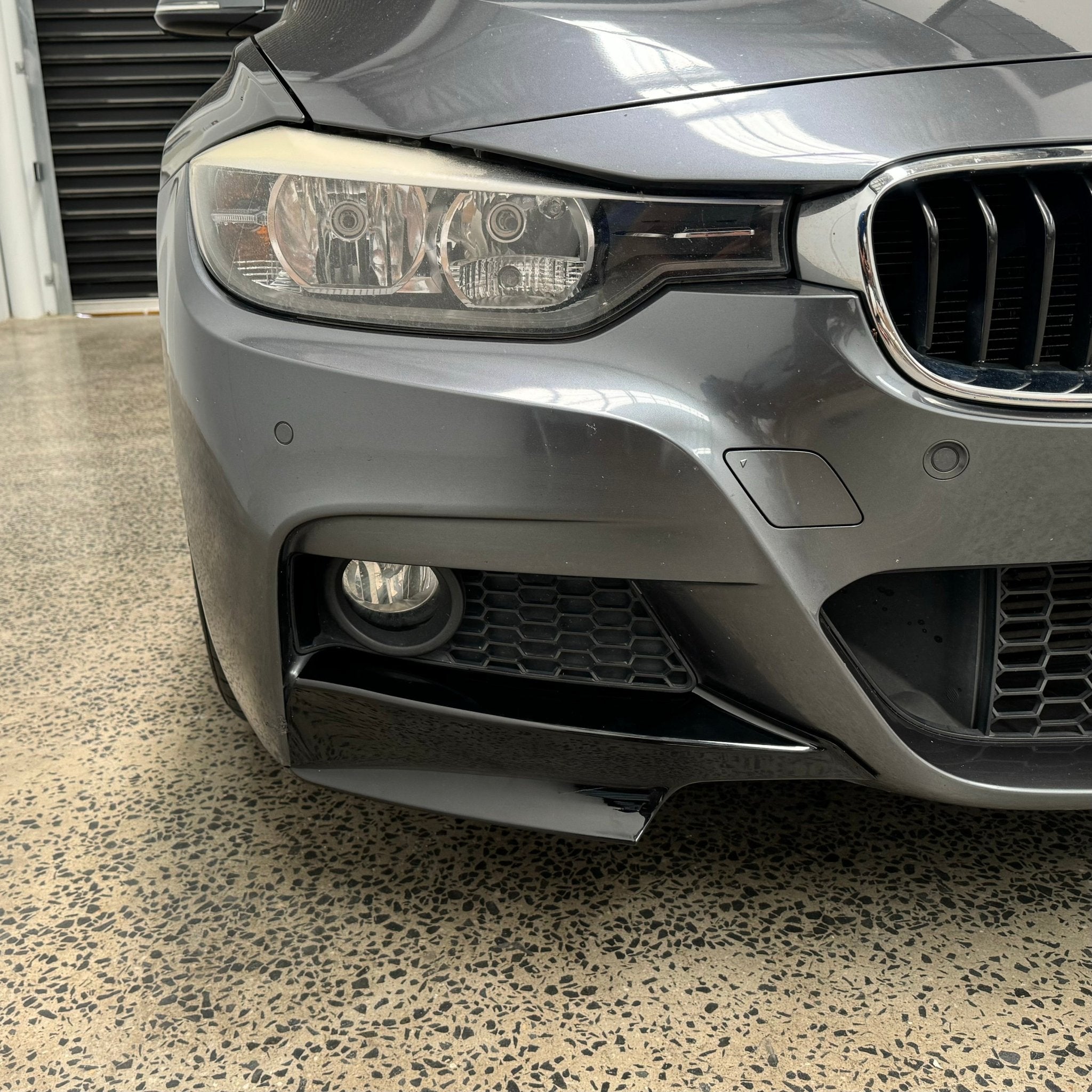 BMW F30 3 SERIES M SPORT Front Bumper Splitter Additions (12 - 18)