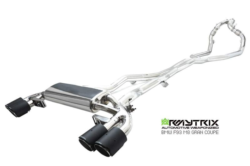 Armytrix Stainless Steel Valvetronic Cat Back Exhaust System BMW M8 F93 19+