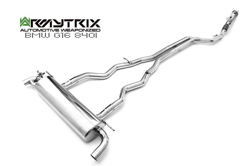 Armytrix Stainless Steel Valvetronic Cat Back Exhaust System BMW 840i Coupe/Cabriolet G14/G15 19+ inc. xDrive