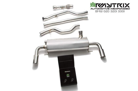 BMW G20 320/330 B48 Non-OPF (2019-present) valvetronic exhaust system
