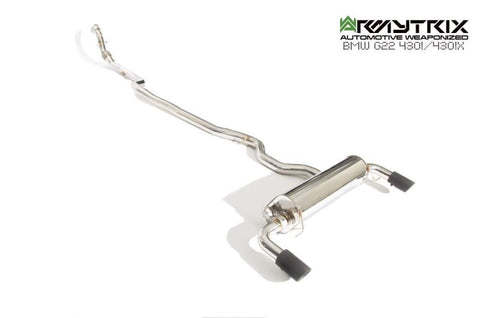 Armytrix Stainless Steel Valvetronic Cat Back Exhaust System BMW 320i/330i G20/G21 19+/BMW 420i/430i G22/G26 19+ inc. xDrive