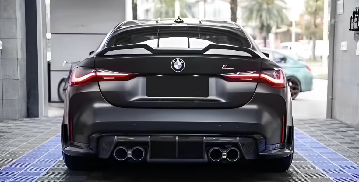 BMW G22 / G23 / G82 / G83 V Style Carbon Fibre Rear Spoiler