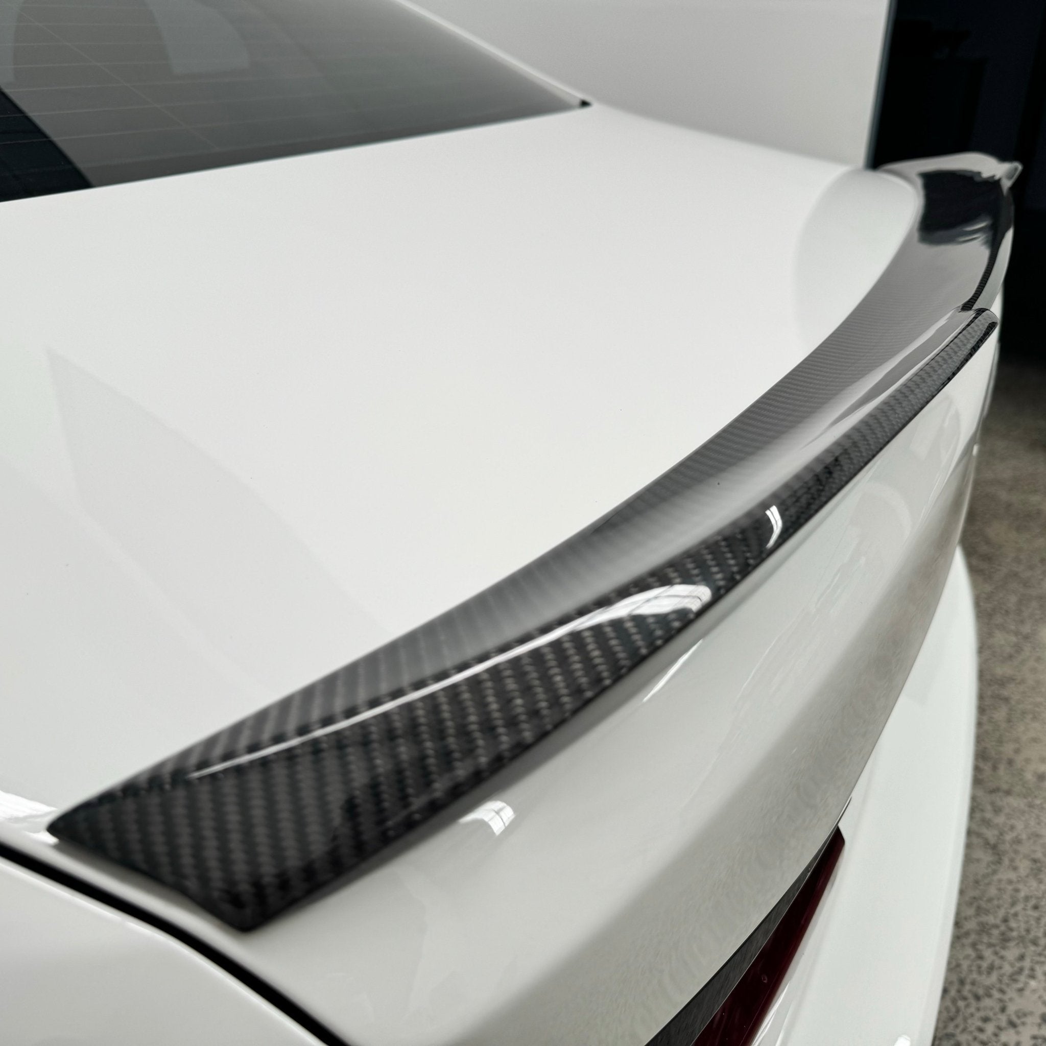 BMW G30 F90 M5 CS Style Carbon Fibre Rear Spoiler (17 - 24)