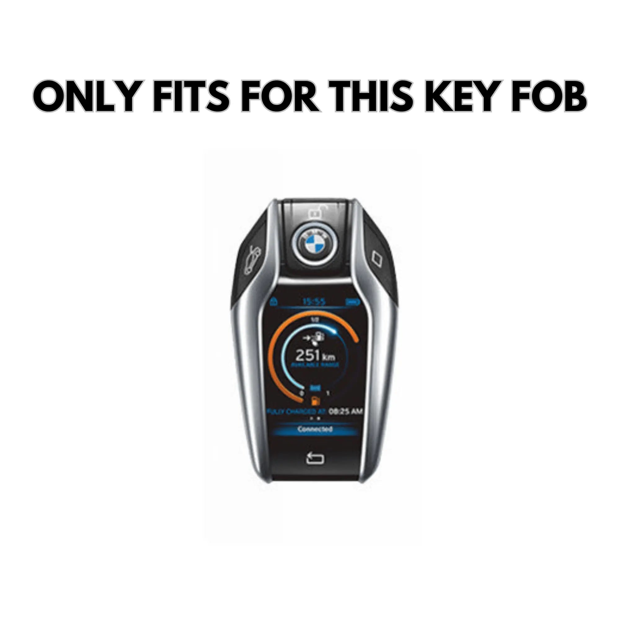 Bmw Key Cover - Alcantara - LCD Key Fob
