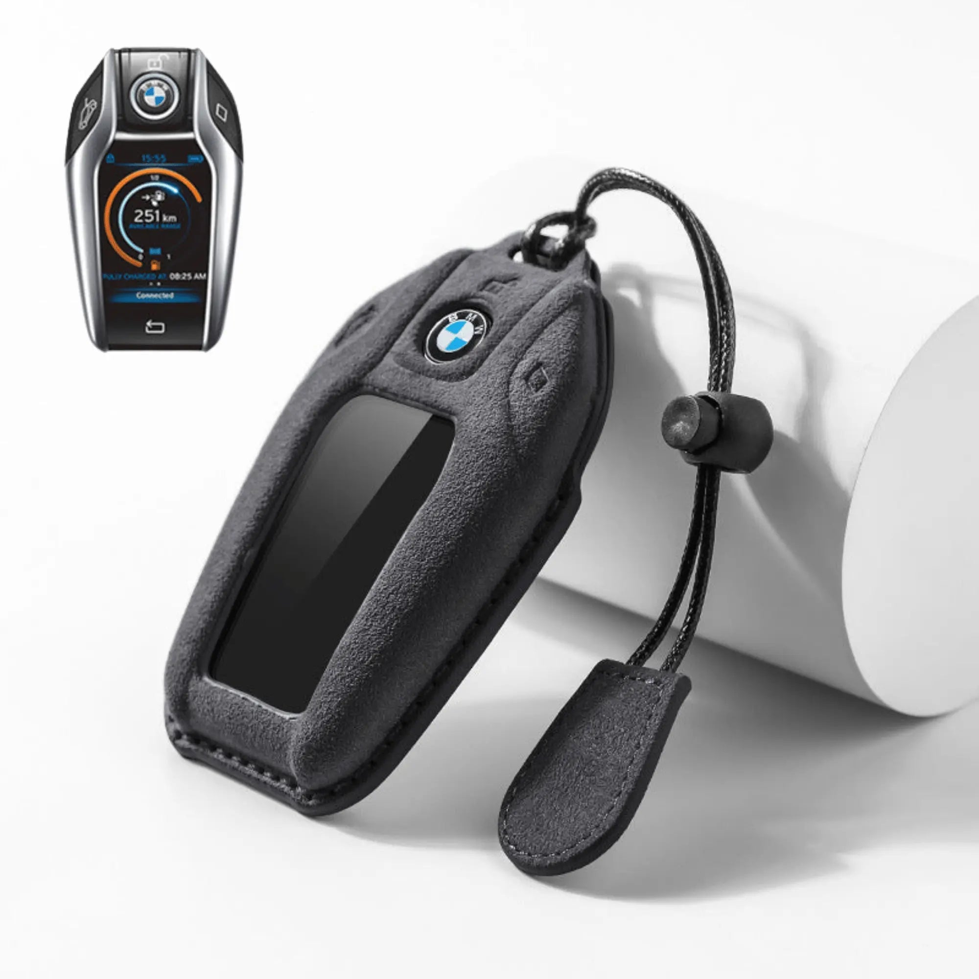 Bmw Key Cover - Alcantara - LCD Key Fob