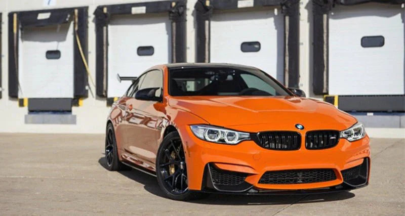 BMW M4 M Performance Style Carbon Fibre Front Lip (14 - 20)