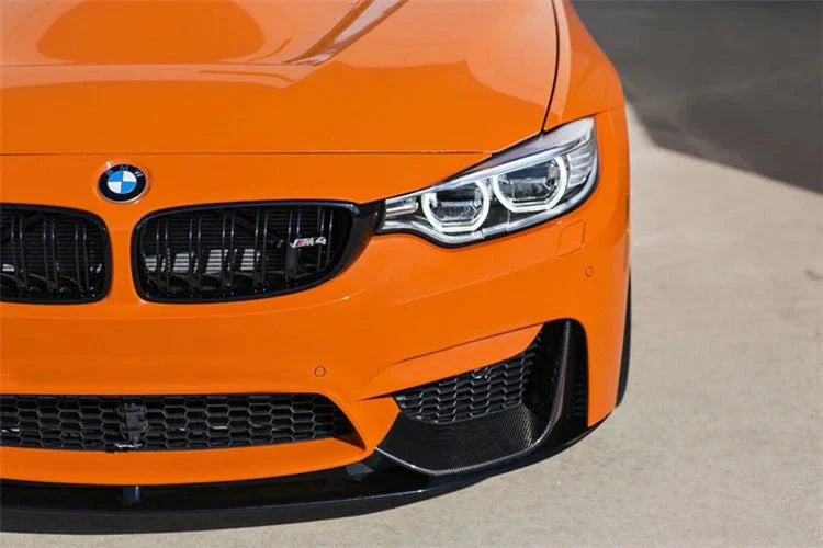 BMW M4 M Performance Style Carbon Fibre Front Lip (14 - 20)