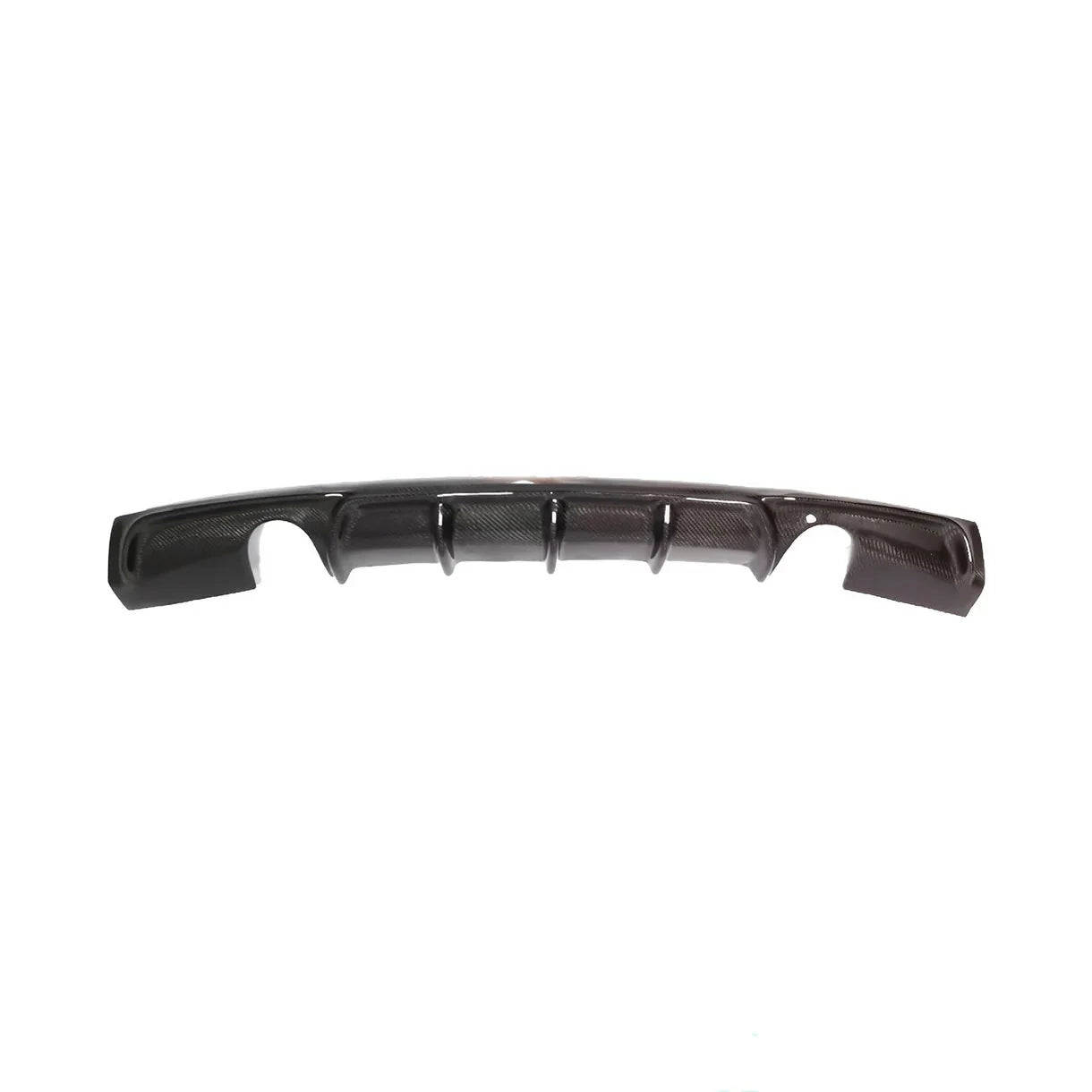 BMW MP Style Carbon Fibre Dual Tip Rear Diffuser 3 Series F30 (11 - 19)
