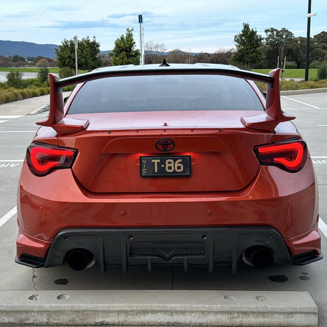 Carbon Fibre Rear Diffuser for Toyota 86 ZN6 Subaru BRZ
