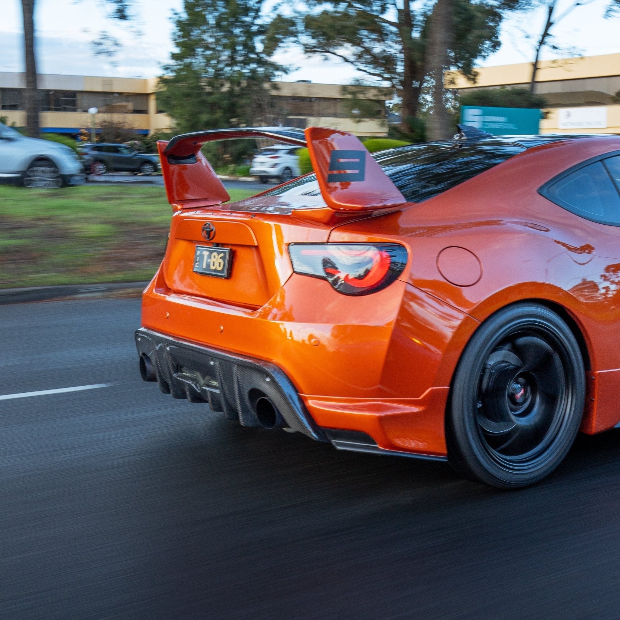 Carbon Fibre Rear Diffuser for Toyota 86 ZN6 Subaru BRZ