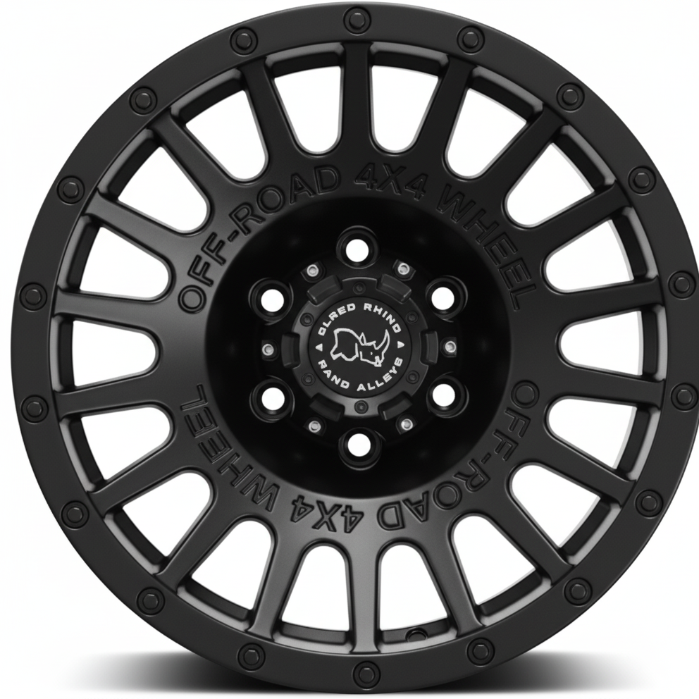 605 Offroad Flow Form Wheels - Matt Black