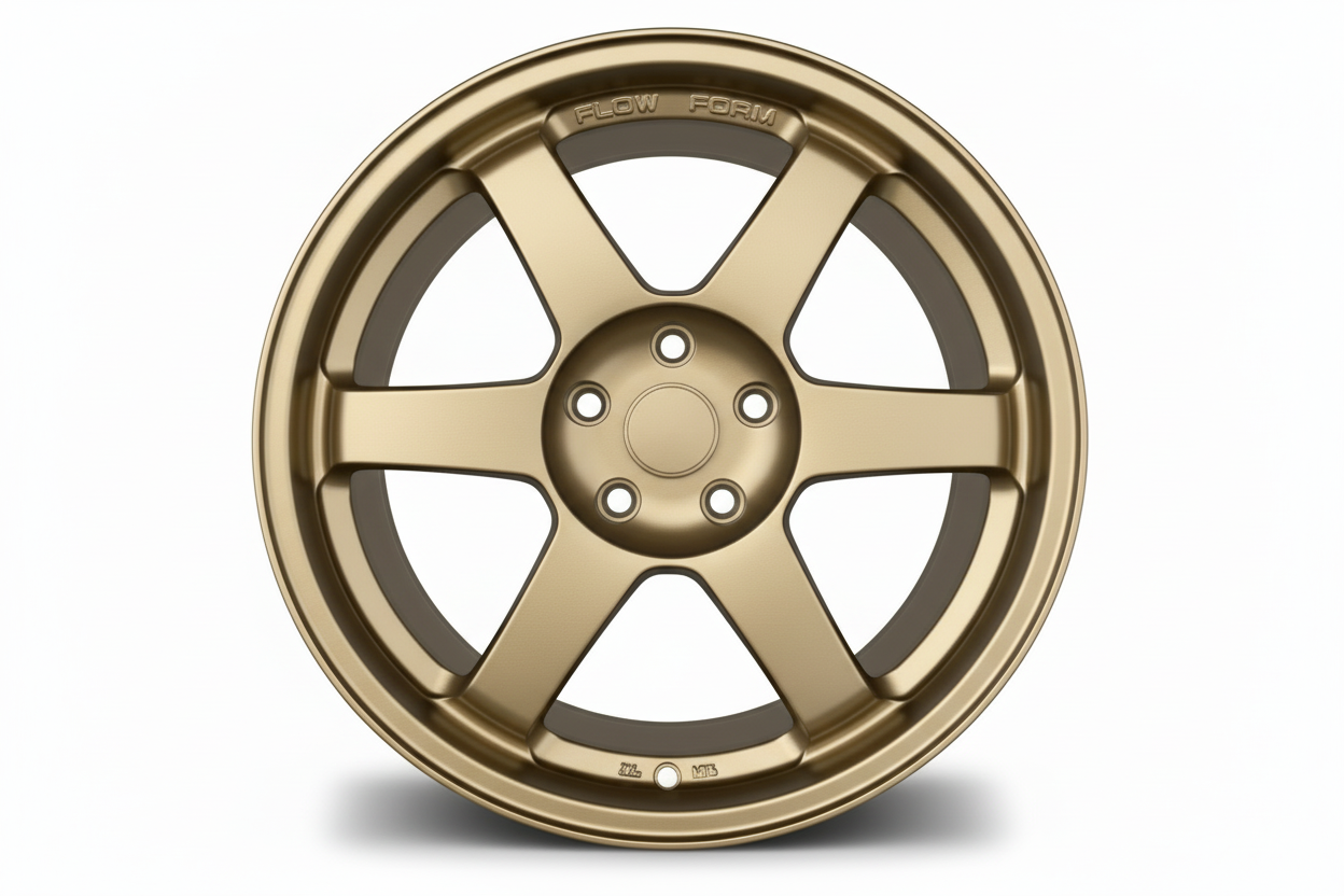 WWC 509 | 6-Spoke Motorsport Flow-Form Wheel – Matt Bronze