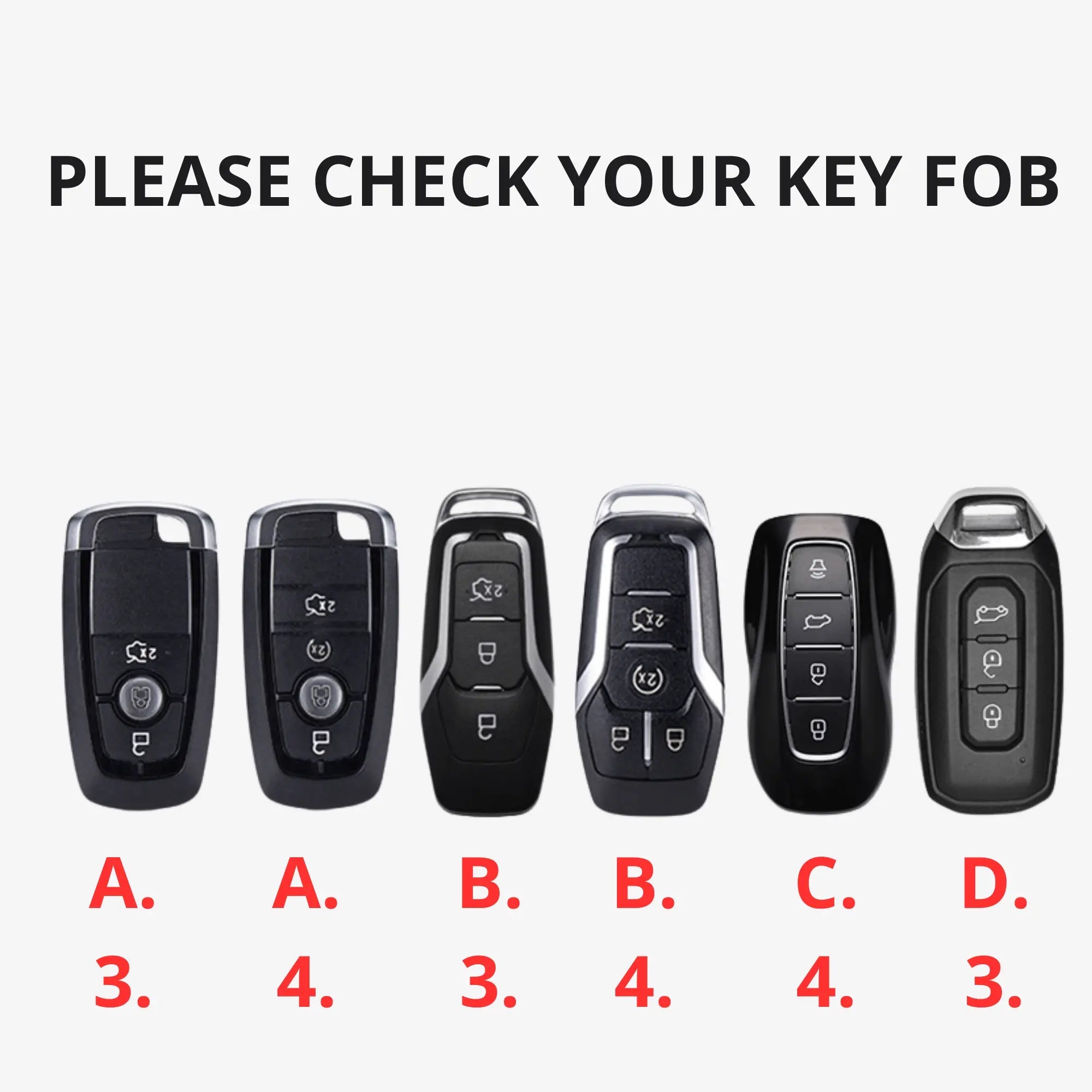 Ford Key Cover - Leather