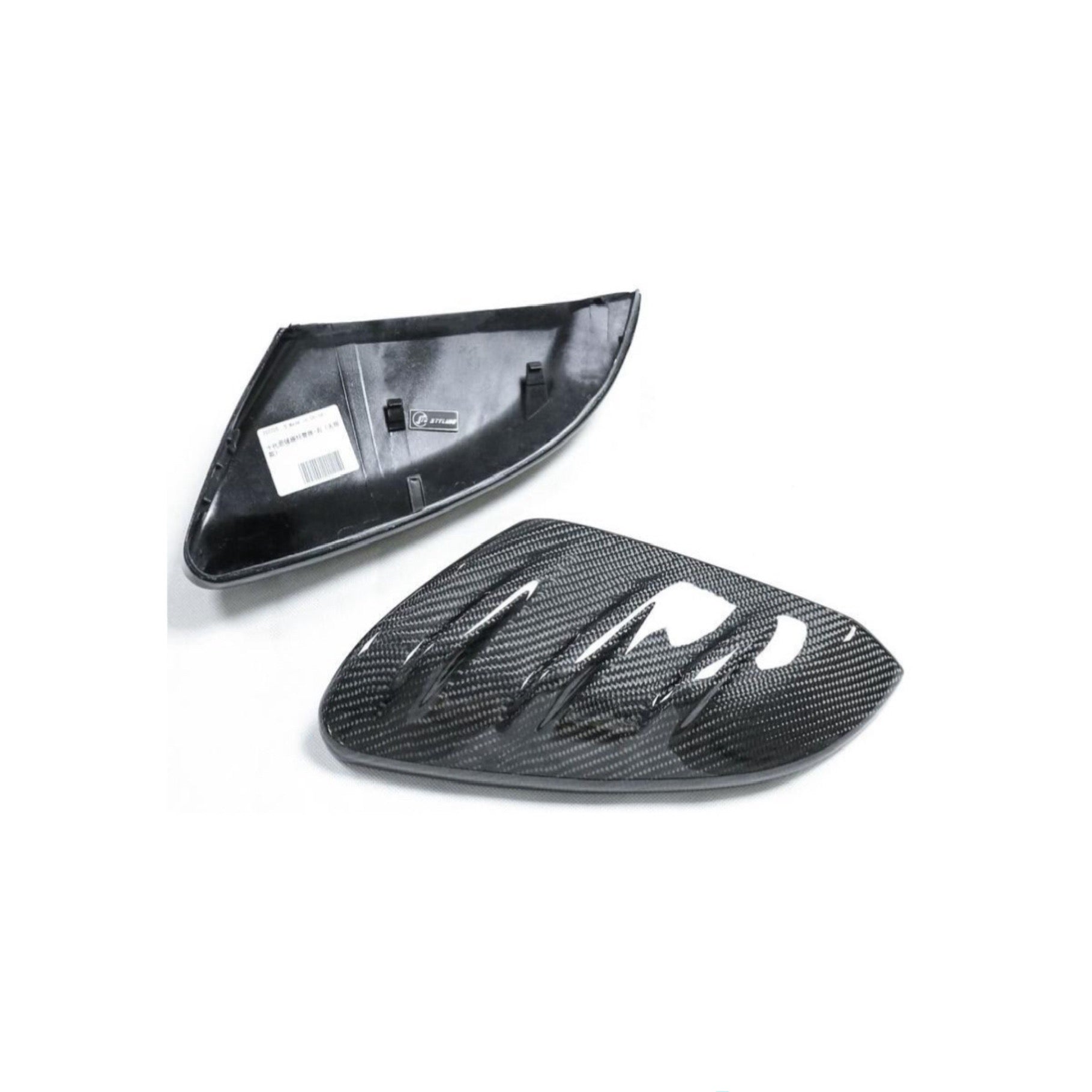 Honda Civic FC1 FK8 (Gen 10 2016 - 2021) Carbon Fibre Mirror Caps MUGEN Style