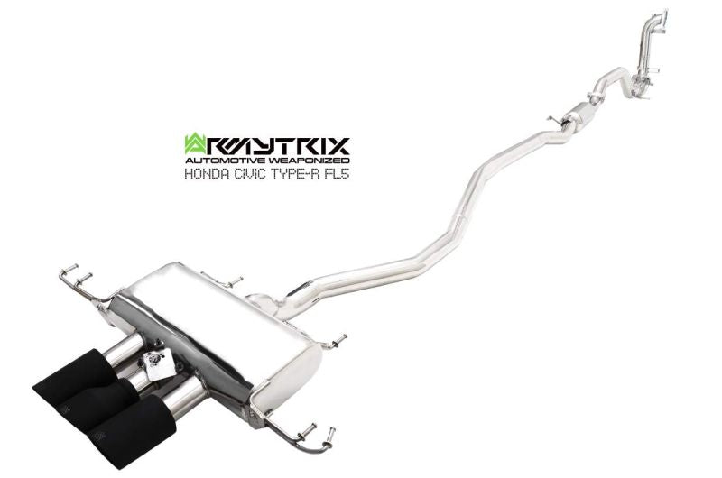Armytrix Stainless Steel Valvetronic Cat Back Exhaust System Honda Civic Type R FL5 23+