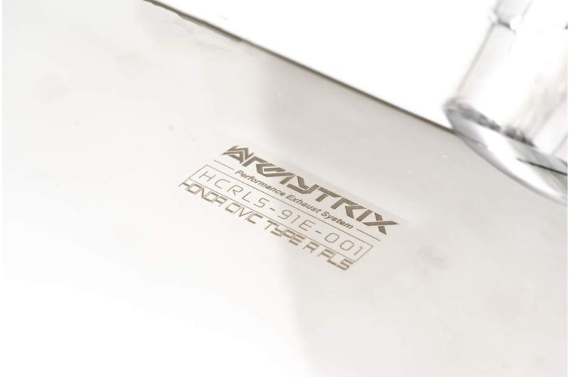Armytrix Stainless Steel Valvetronic Cat Back Exhaust System Honda Civic Type R FL5 23+