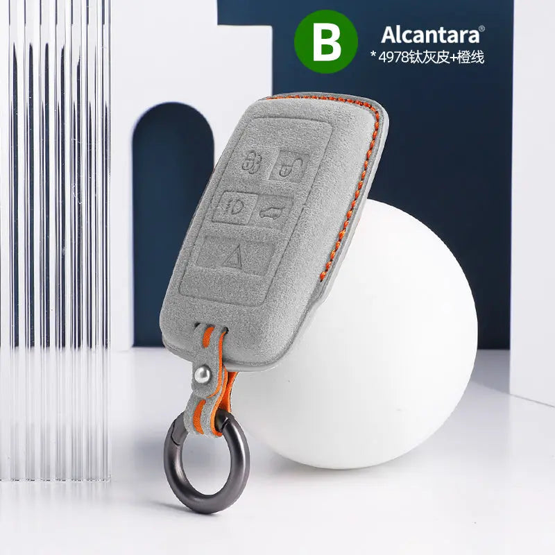 Jaguar Key Cover - Alcantara - Type B