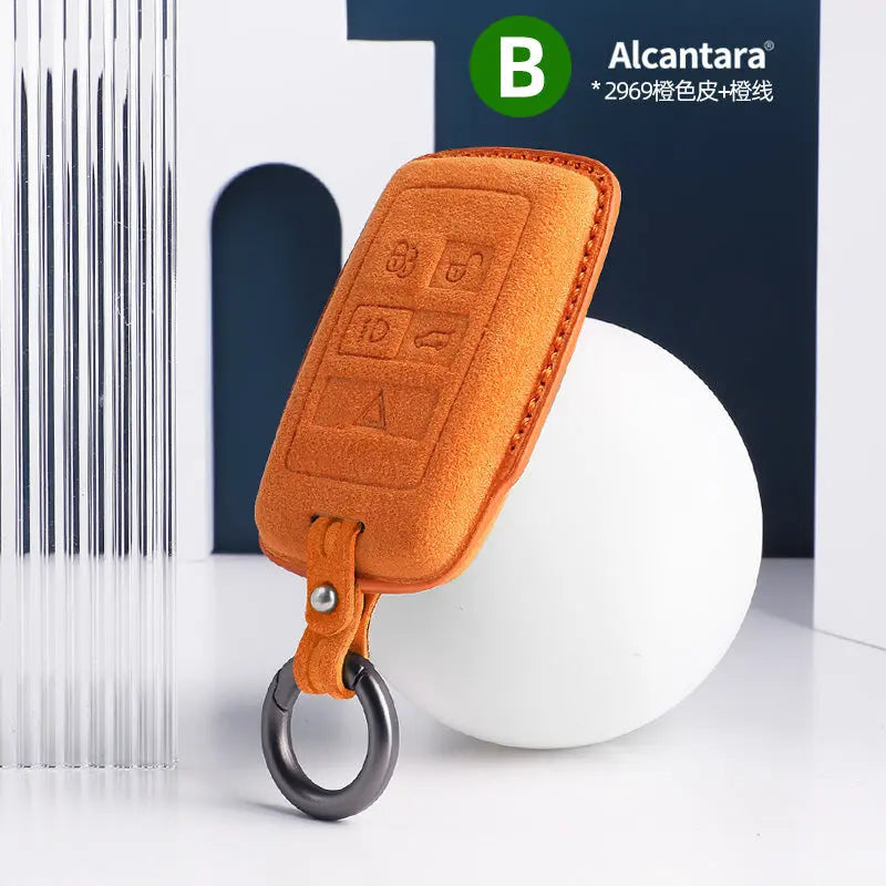 Jaguar Key Cover - Alcantara - Type B