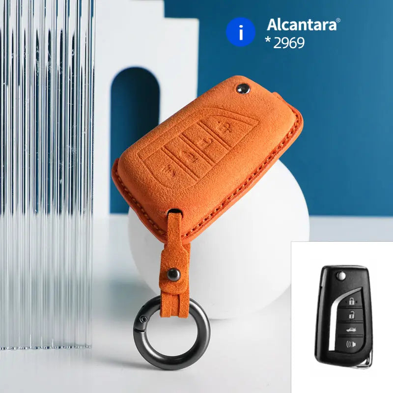 Toyota Key Cover - Alcantara - Type I