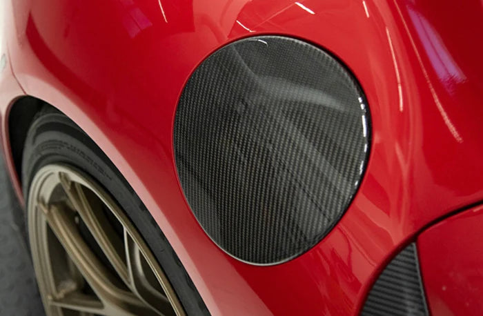 A90 Toyota Supra Carbon Fibre Fuel Cap Cover