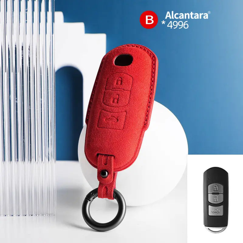 Mazda Key Cover - Alcantara - Type B