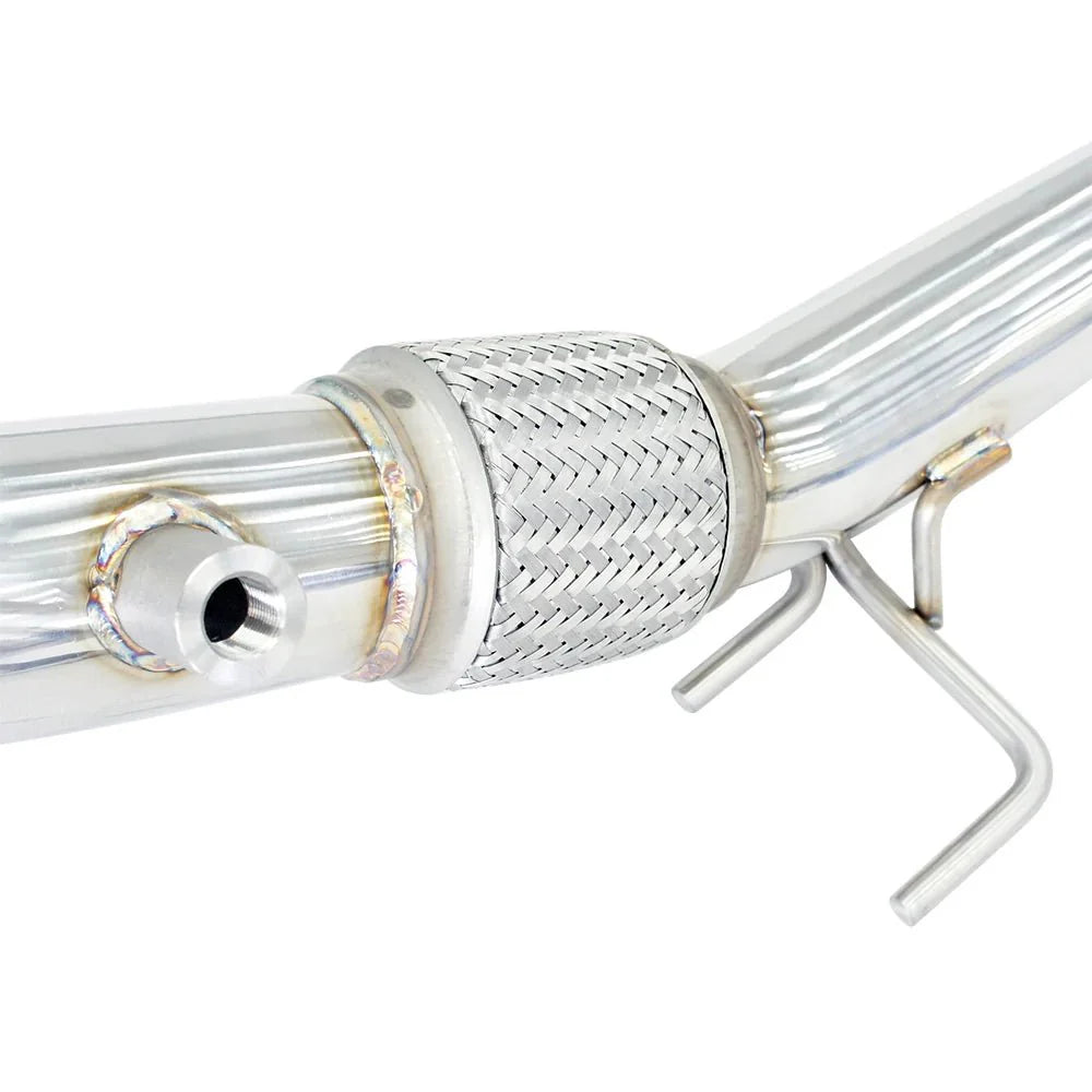 Invidia R400 Valved Turbo Back Exhaust w/Round Ti Tips - VW Golf R Mk7.5 - Nine Motorsport