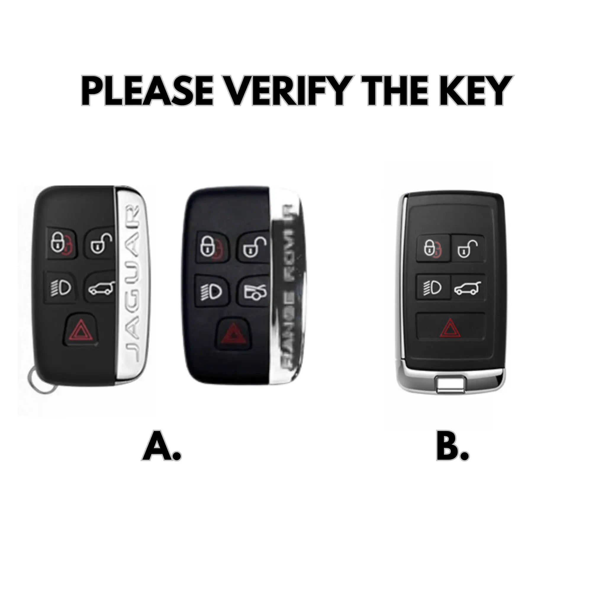 Jaguar & Range Rover Key Cover - Alcantara