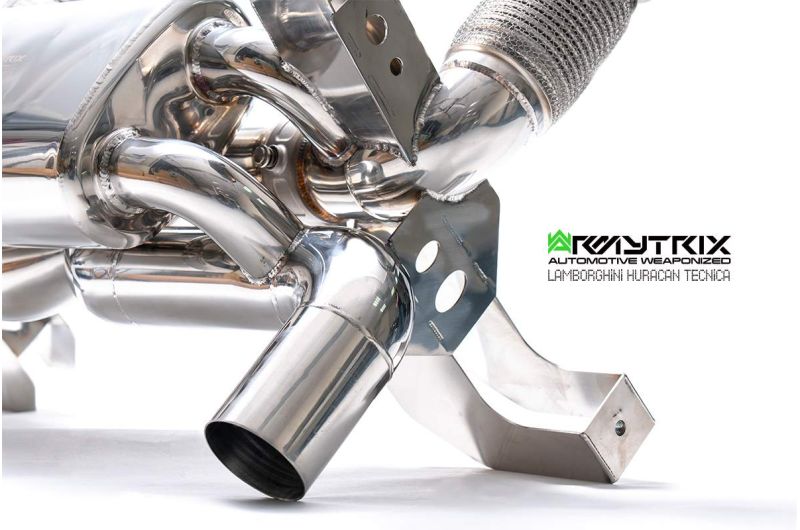 Armytrix Stainless Steel Valvetronic Cat Back Exhaust System Lamborghini Huracan Performante/EVO LP640-4 17-19