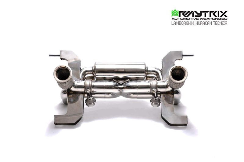 Armytrix Stainless Steel Valvetronic Cat Back Exhaust System Lamborghini Huracan Tecnica 22+