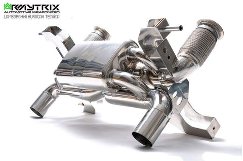 Armytrix Stainless Steel Valvetronic Cat Back Exhaust System Lamborghini Huracan Performante/EVO LP640-4 17-19