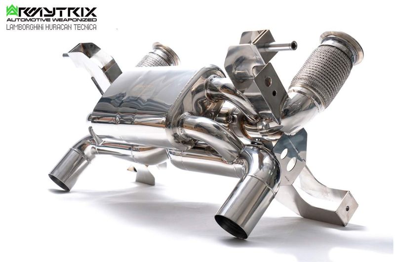 Armytrix Stainless Steel Valvetronic Cat Back Exhaust System Lamborghini Huracan Performante/EVO LP640-4 17-19