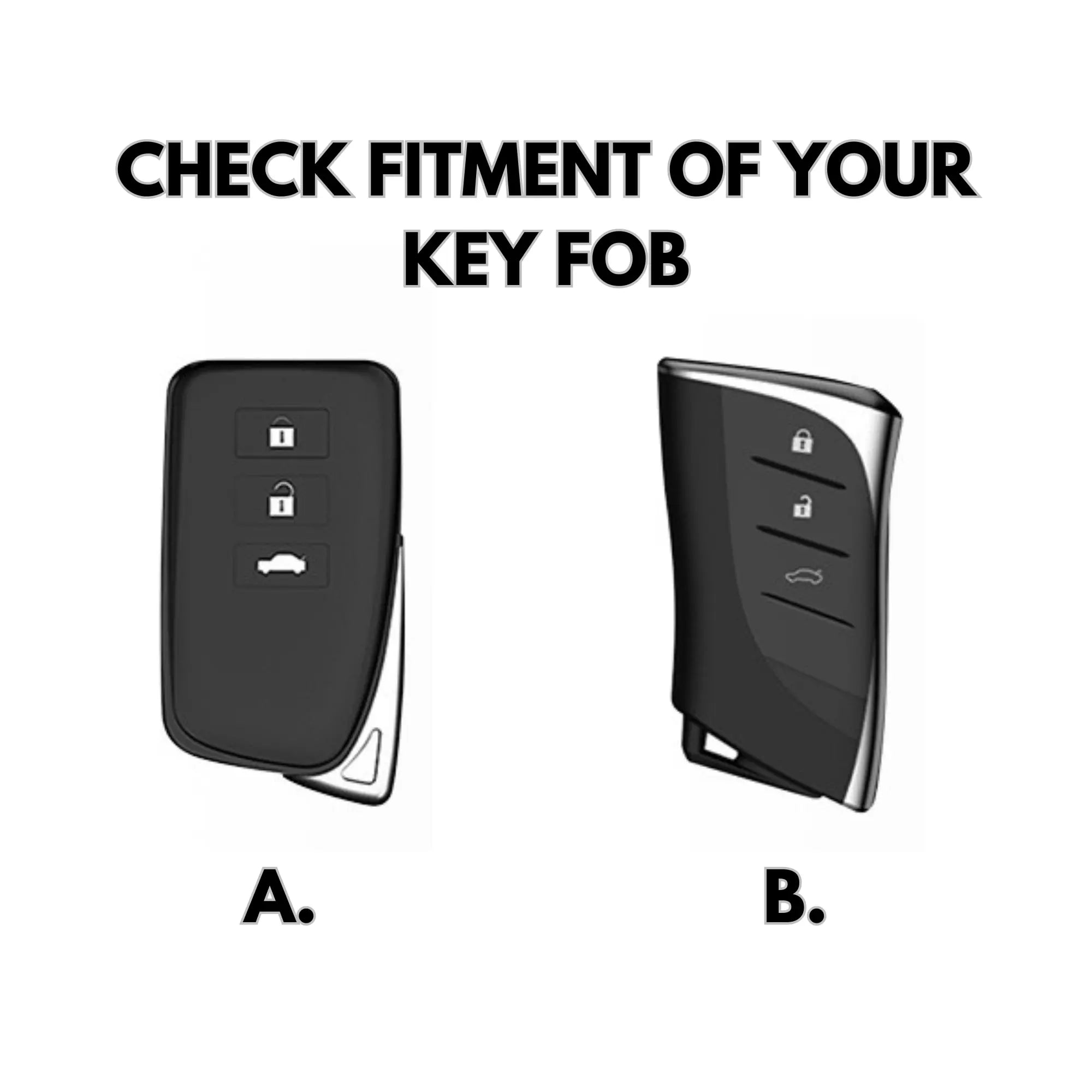 Lexus Key Cover - Alcantara