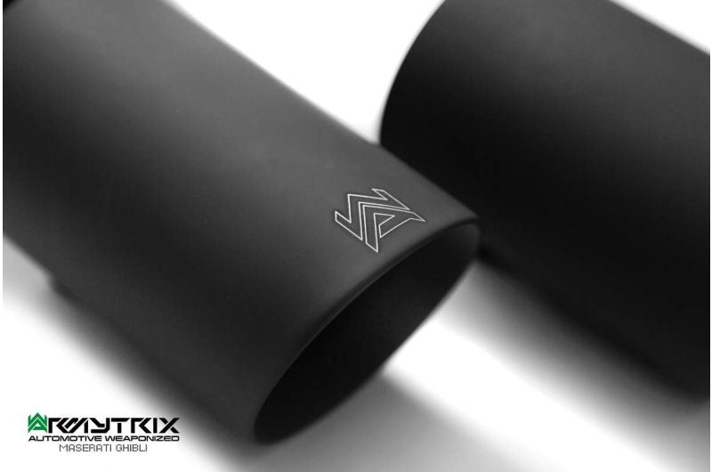 Armytrix Stainless Steel Valvetronic Cat Back Exhaust System Maserati Ghibli/Ghibli S M157 13-18
