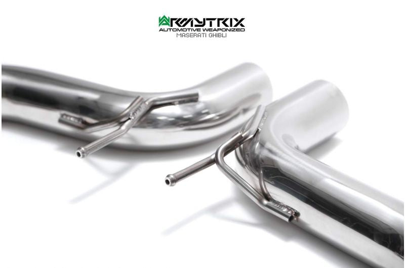 Armytrix Stainless Steel Valvetronic Cat Back Exhaust System Maserati Ghibli/Ghibli S M157 13-18