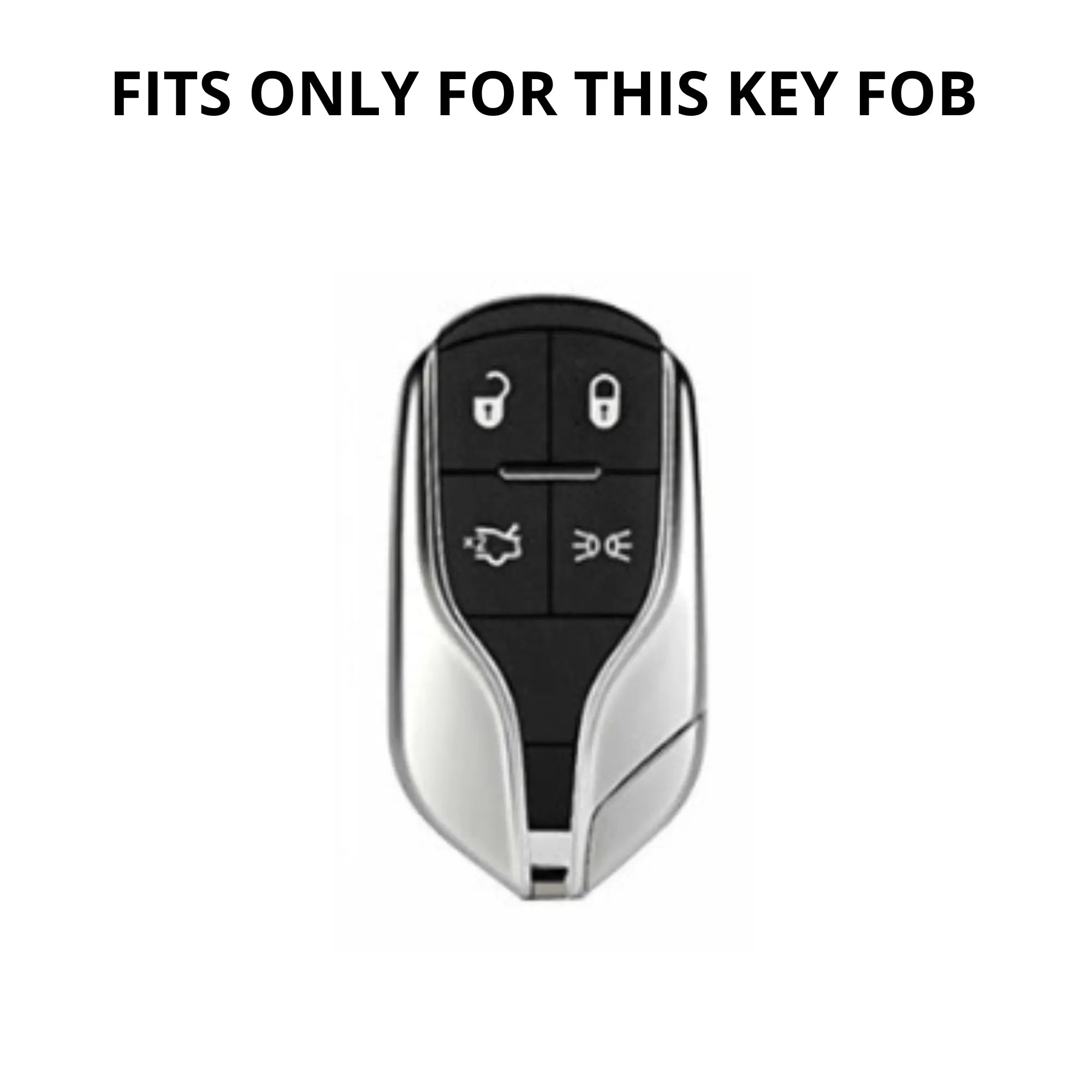 Maserati Key Cover - Alcantara - Type A