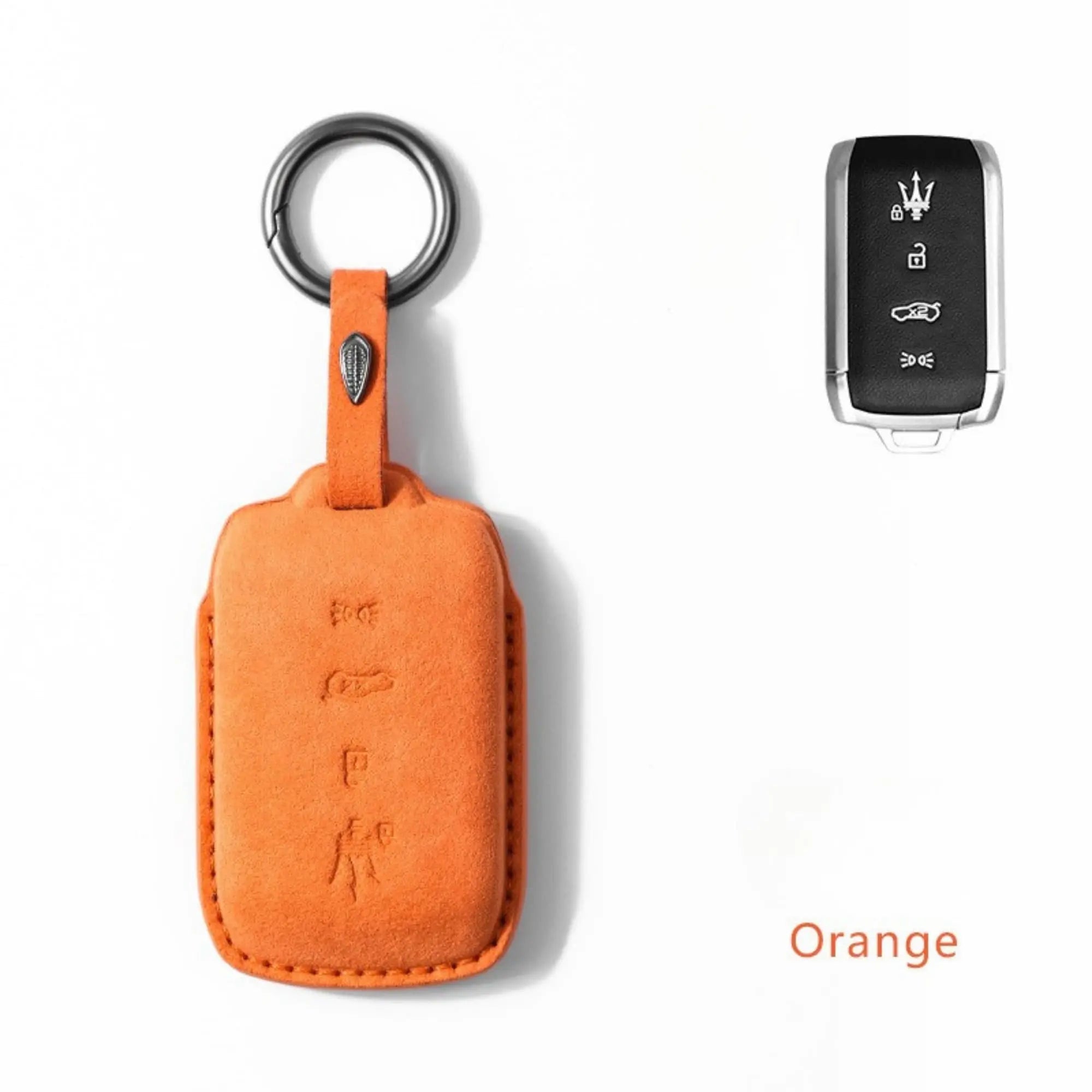 Maserati Key Cover - Alcantara - Type B