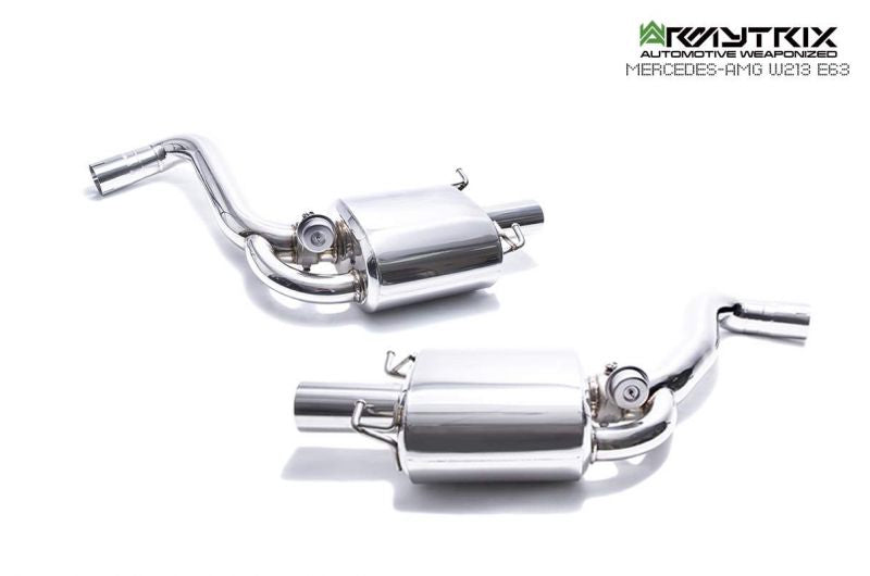 Armytrix Stainless Steel Valvetronic Cat Back Exhaust System Mercedes E63 W213 16+